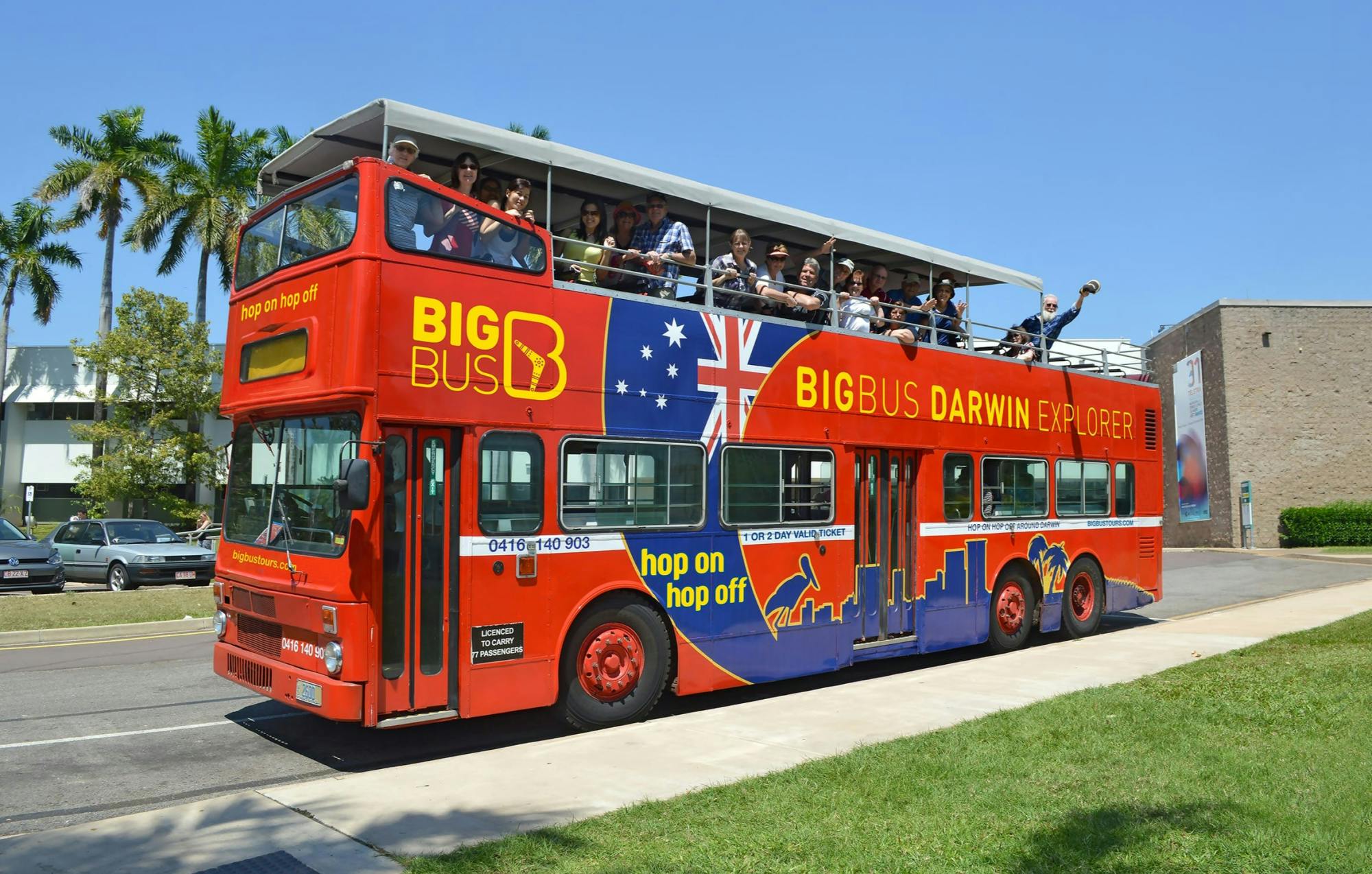 Big Bus hop-on hop-off tour of Darwin Musement