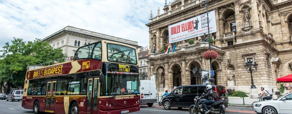 Big Bus tour of Budapest