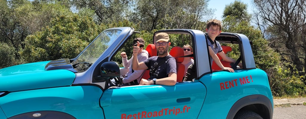 4-hour road trip from Nice to Monaco in an electric convertible