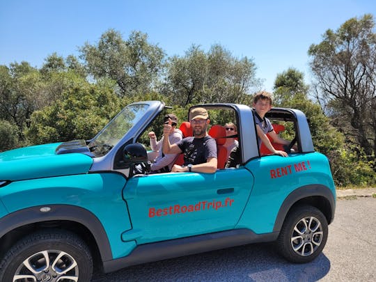 Viaje por carretera de 4 horas de Niza a Mónaco en un descapotable eléctrico