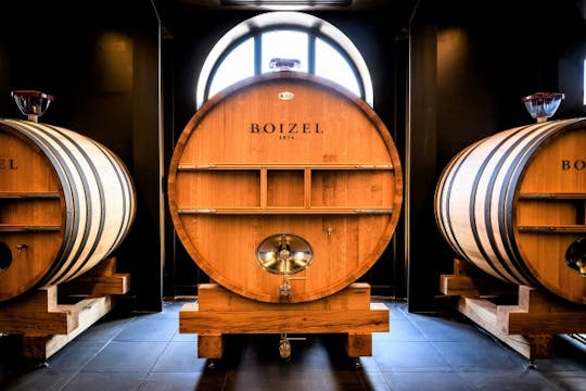 "Millésime" guided tour of the Boizel Champagne house with commented tasting