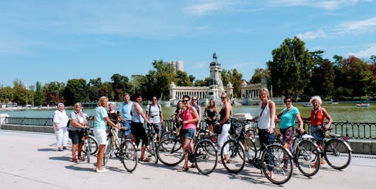 Tägliche Radtour durch Madrid