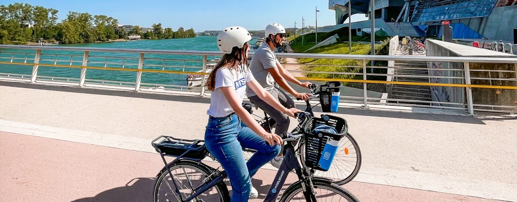 Grand tour of Lyon by bike 3-hour guided visit