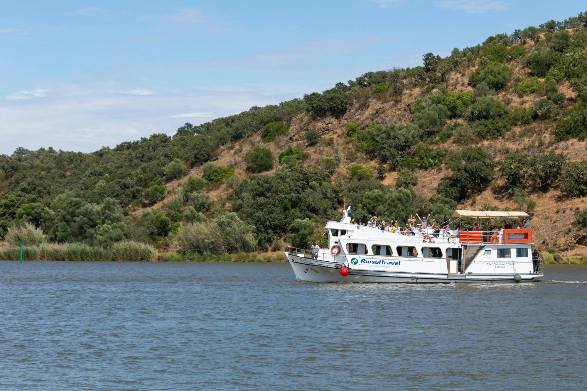 Croisière sur le fleuve Guadiana avec barbecue