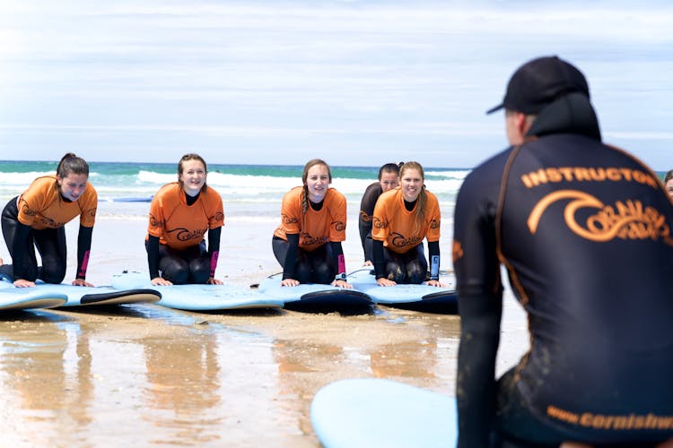 Surf, coaster and wild camp adventure weekend in Cornwall