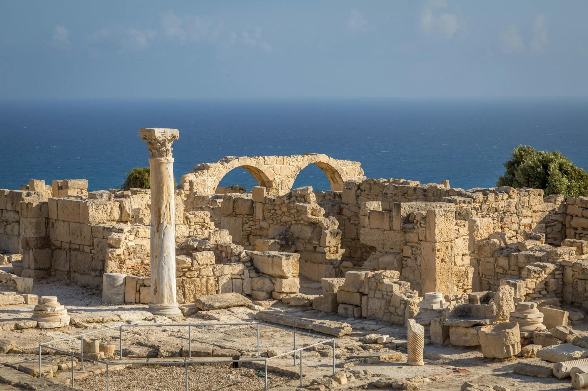 Ancient Kourion, Kolossi Castle, Omodos & Winery Tour from Limassol