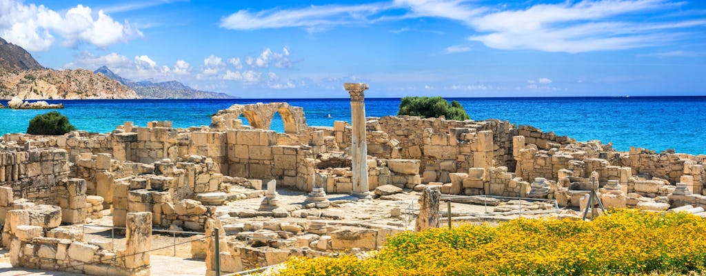 Rundtur til antikke Kourion, Kolossi-slottet, Omodos & vingård fra Limassol