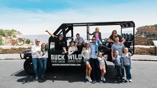 Grand Canyon per vliegtuig en Hummer-tour vanuit Las Vegas