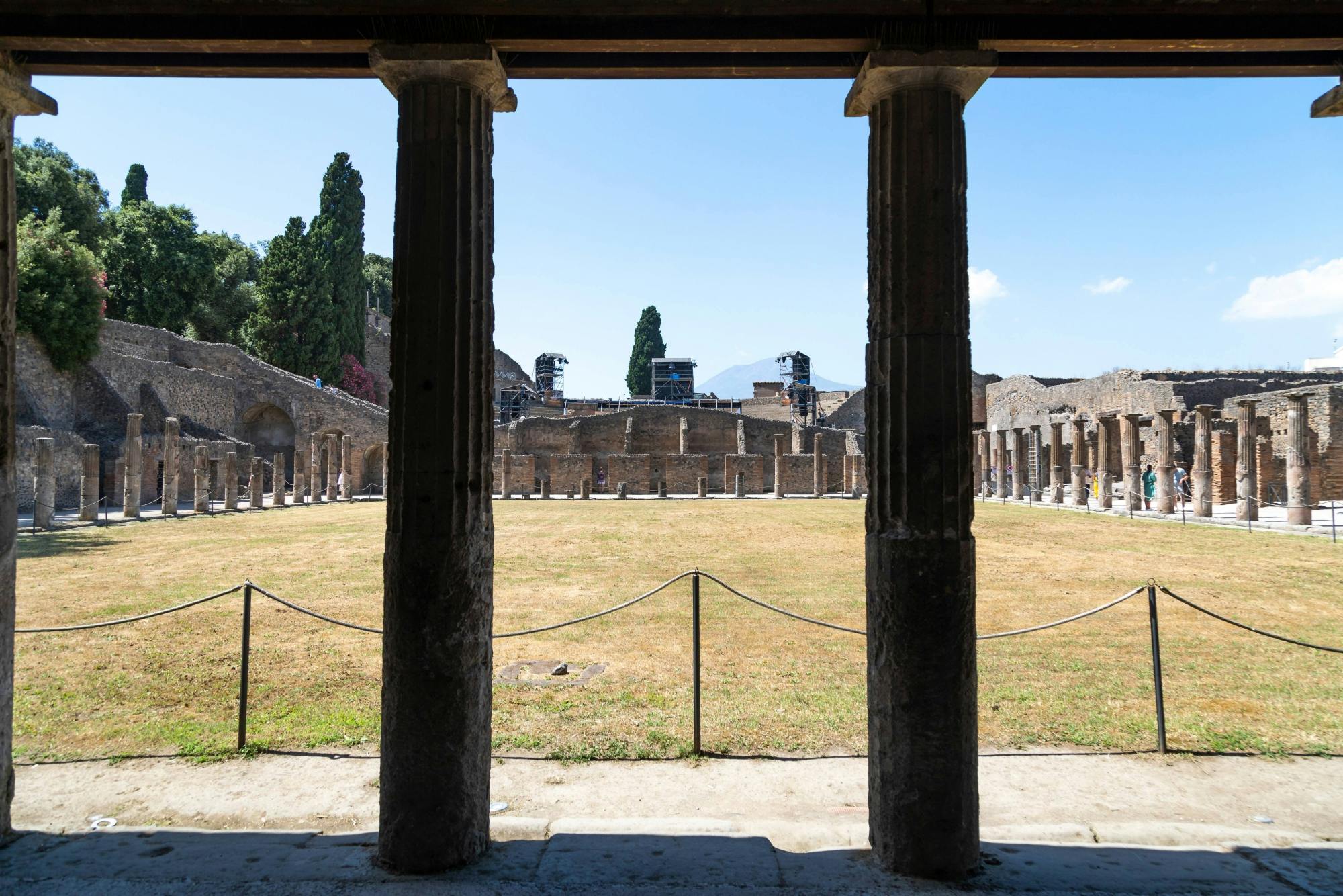 Pompeii & Vesuvius with Villa of Mysteries Select Tour