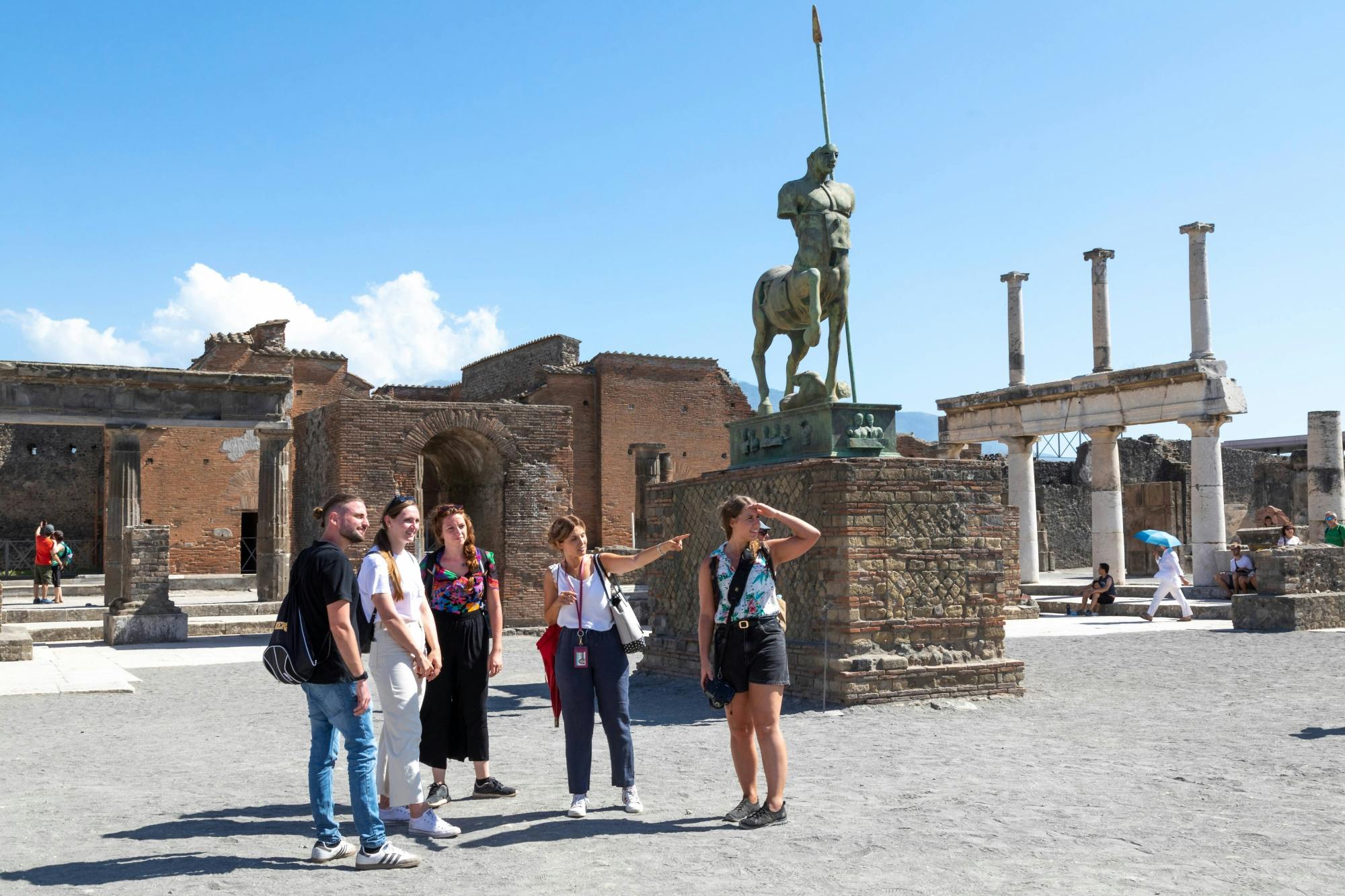 Pompeii & Vesuvius with Villa of Mysteries Select Tour