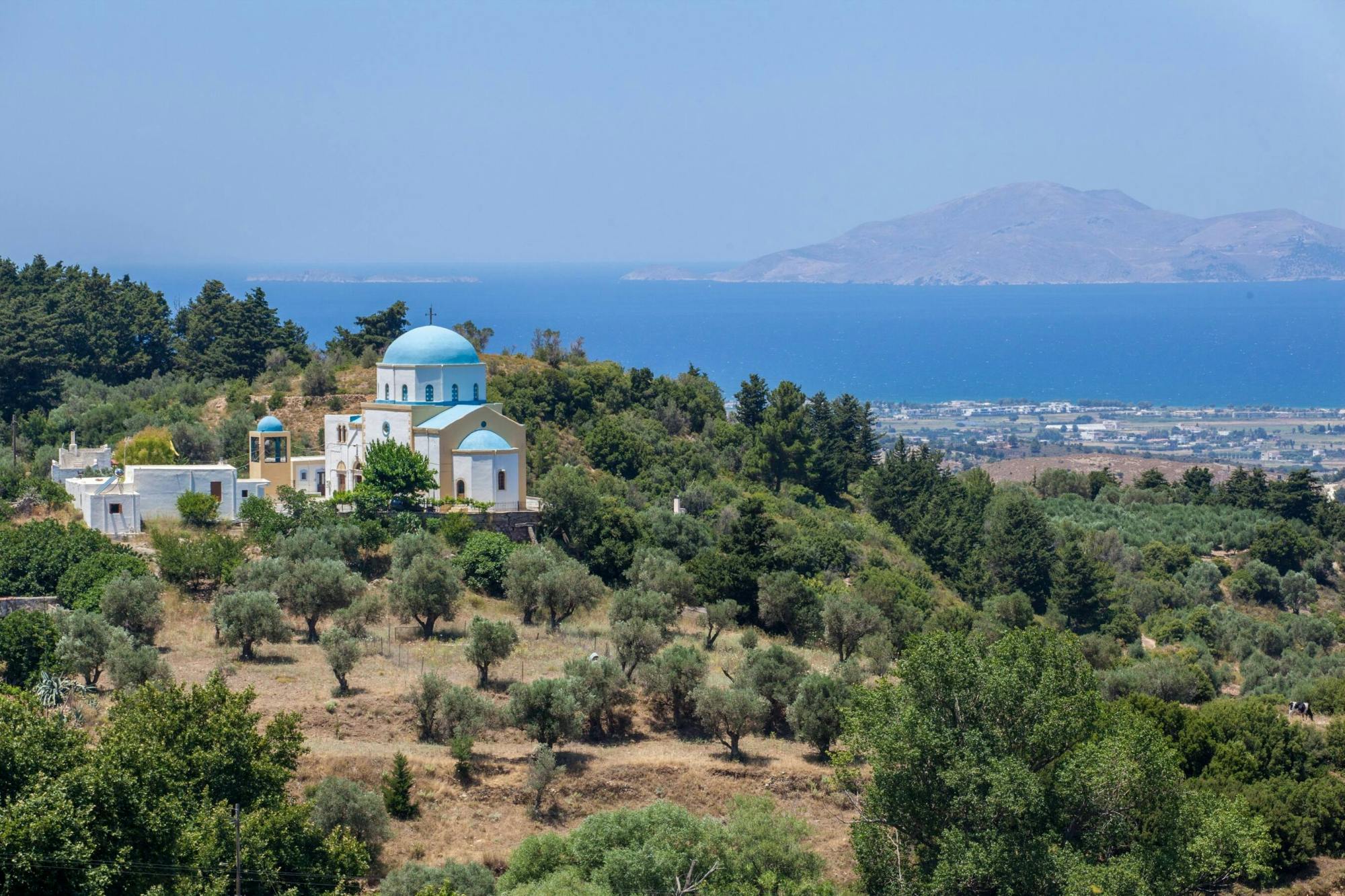 Visite de Kefalos et Zia avec dégustation de vin et de miel