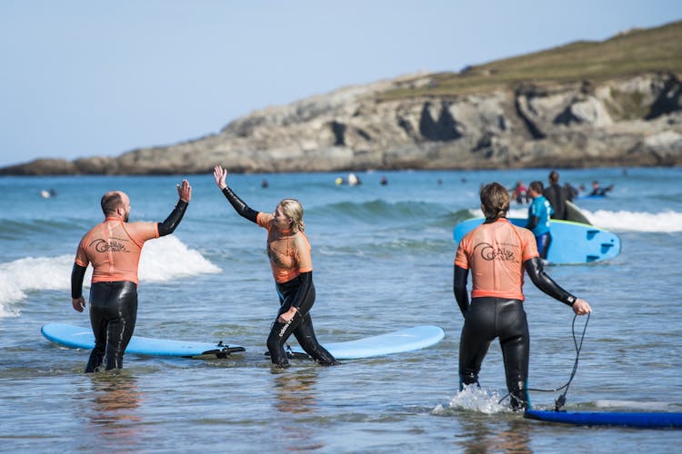 Beginners surf experience in Newquay