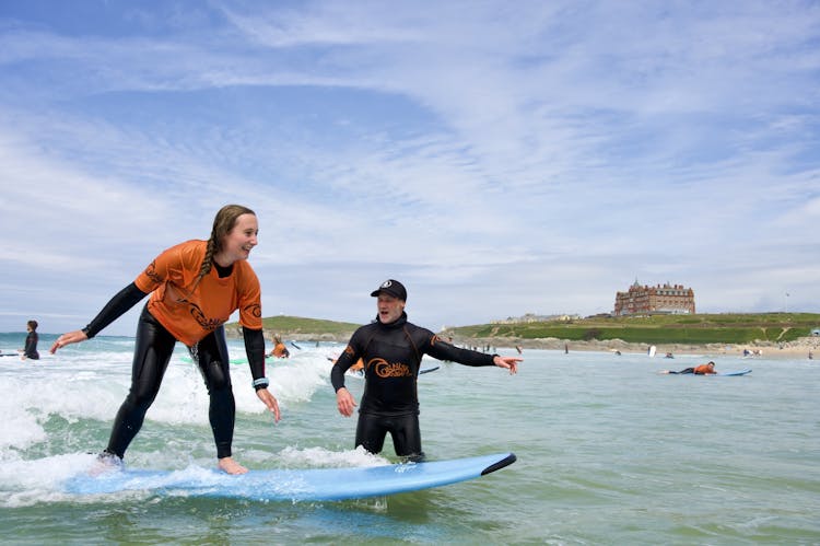 Beginners surf experience in Newquay