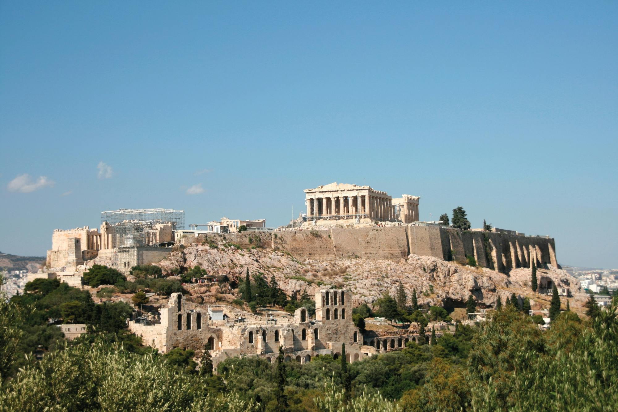 Wycieczka piesza po Akropolu i starych Atenach?