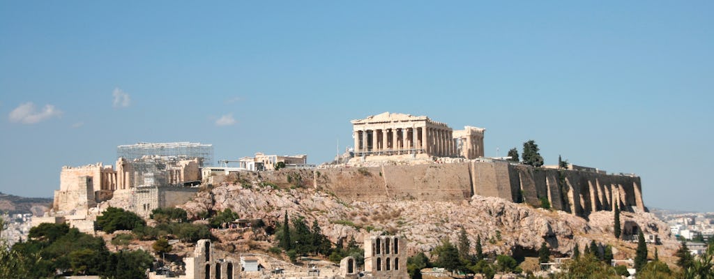Akropolis en oude Athene-wandeltocht