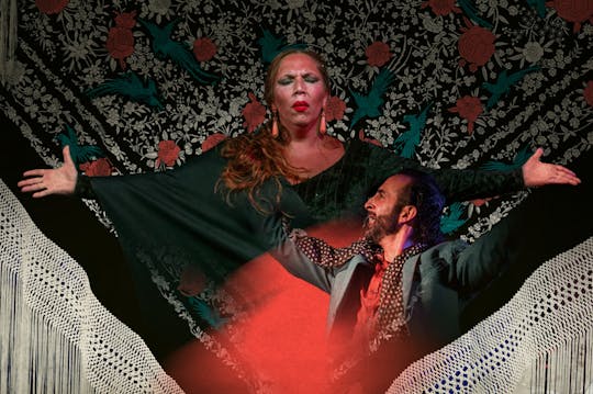 1-hour flamenco show at Malaga's Alegría