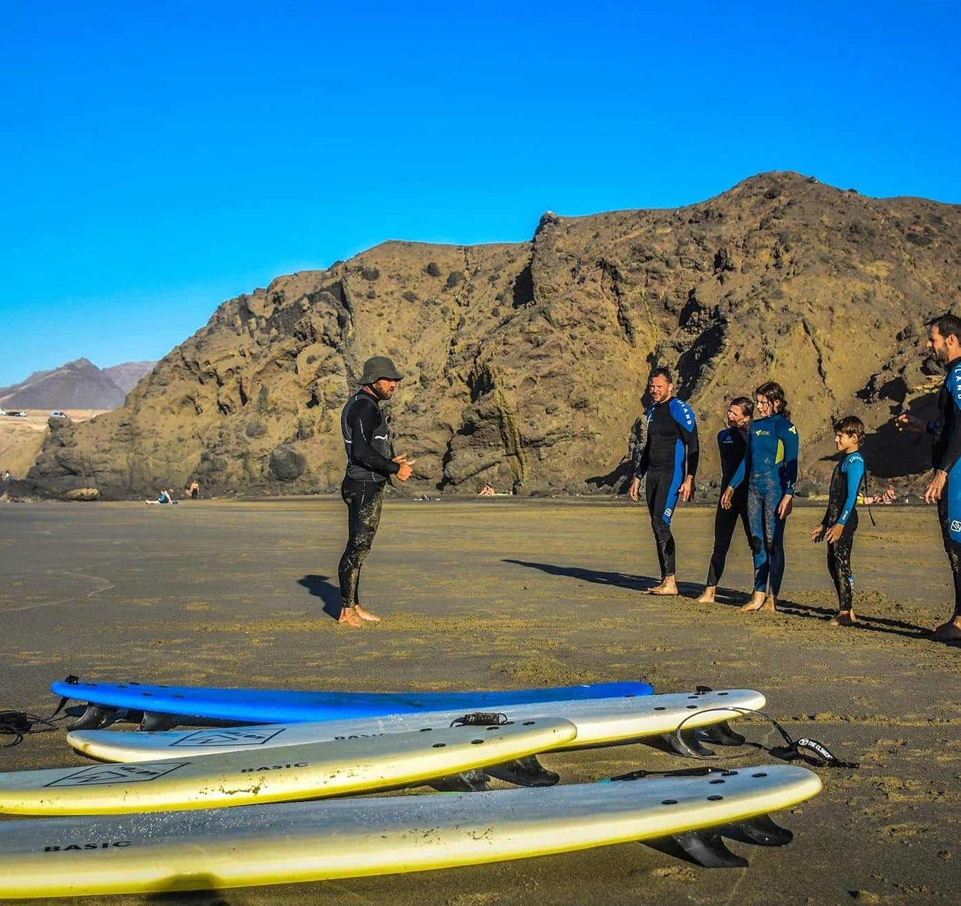 Southern Fuerteventura Surfing Lessons