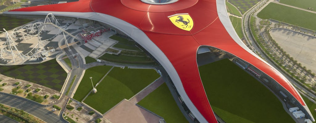 Ferrari World Abu Dhabi general admission plus Qasr Al Watan entrance