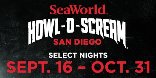SeaWorld San Diego “Howl-O-Scream” tickets