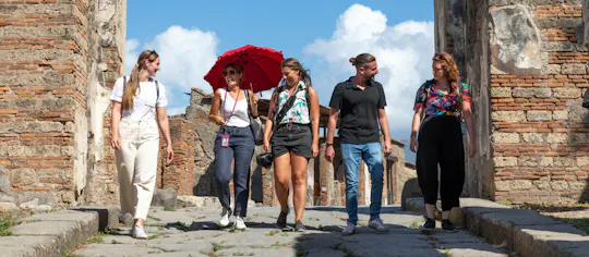 Pompeii ruins small-group tour with local guide