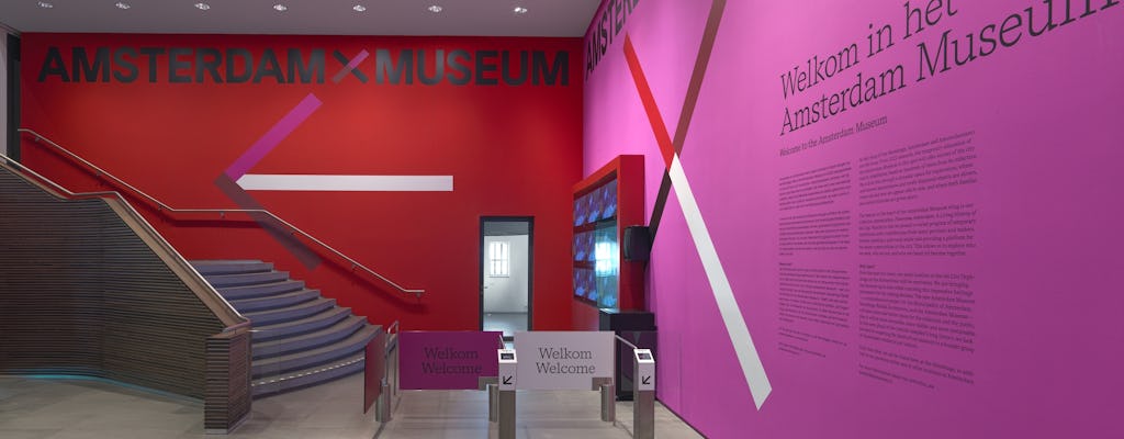 Amsterdam Museum entrance tickets with audio guide