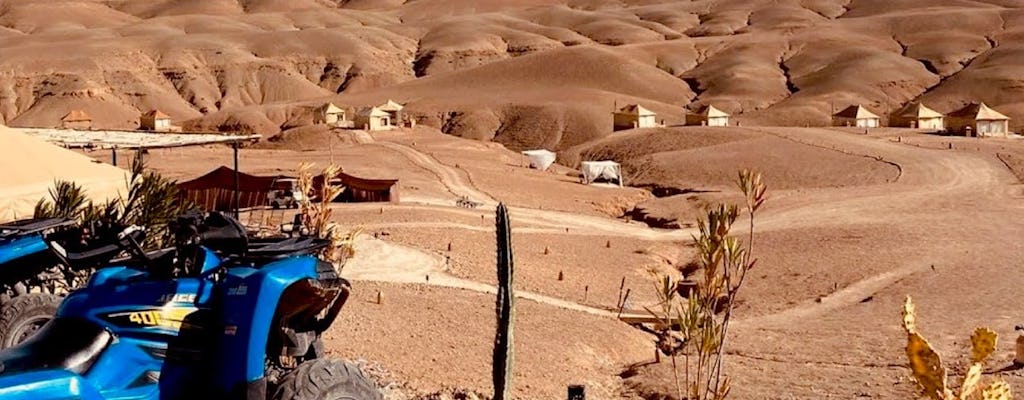 Half day tour to Agafay desert from Marrakech