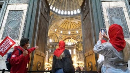 Bilhete Hagia Sophia com visita guiada aos destaques e audioguia