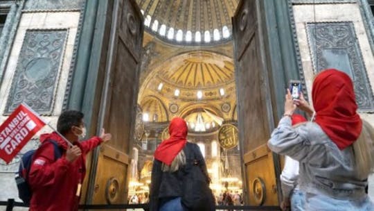Hagia Sophia ticket with highlights guided tour plus audioguide