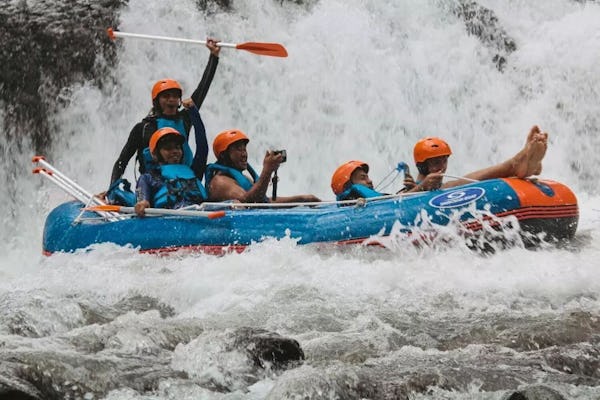Karangasem rafting experience on the Telaga Waja river