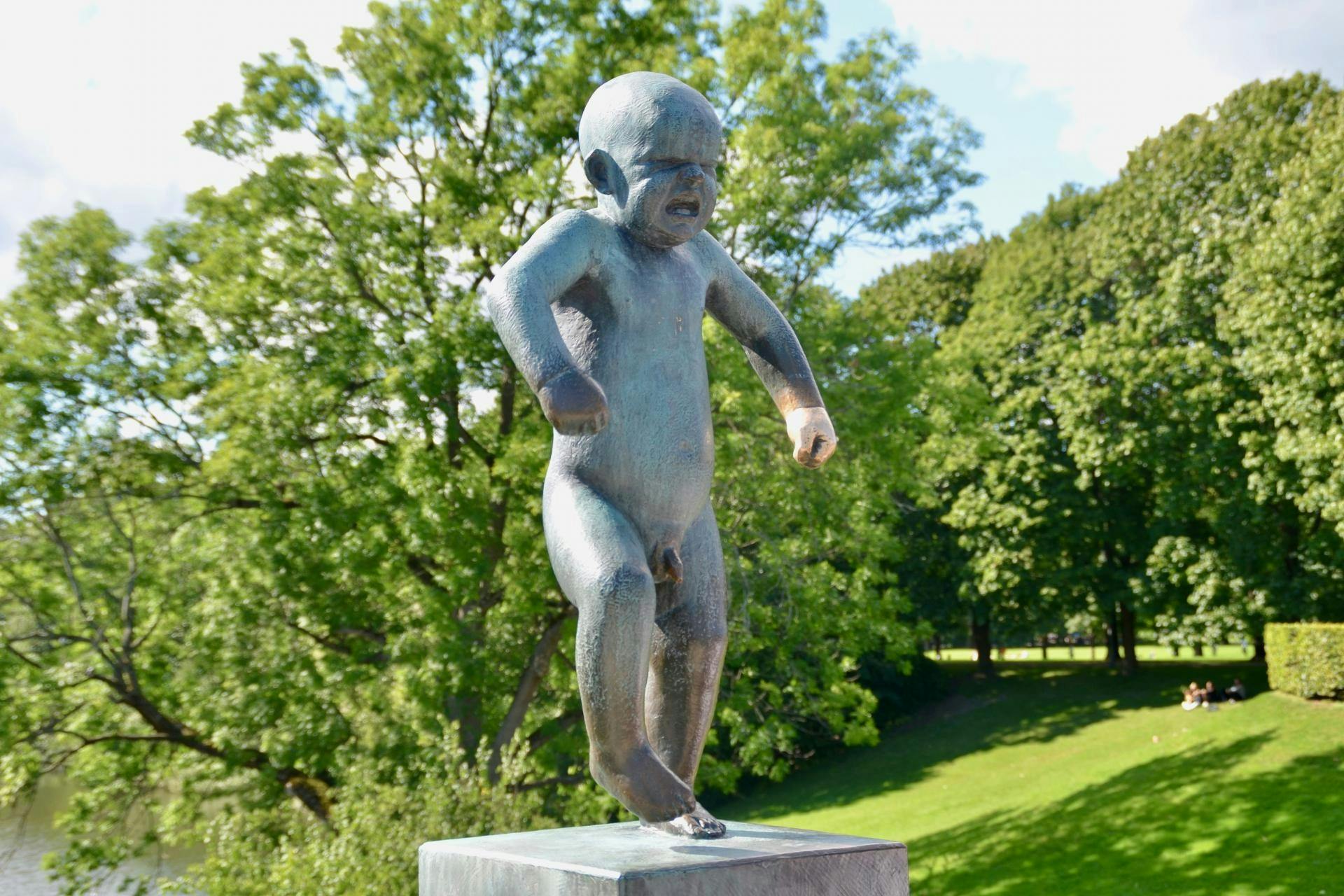 Sinnataggen from Vigeland Sculpture Park