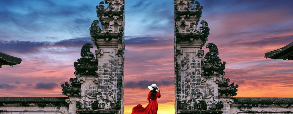 Bali zonsopgang poort hemel dagtour