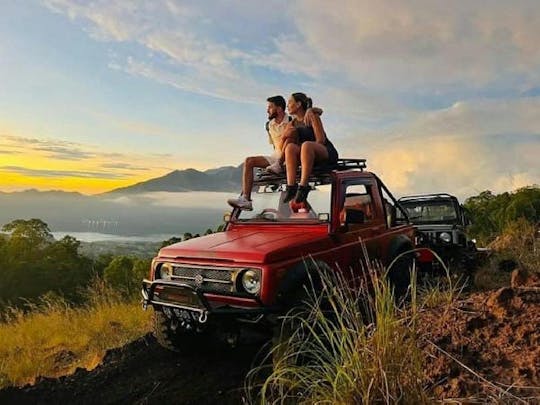 Mount Batur jeep private tour with breakfast at sunrise