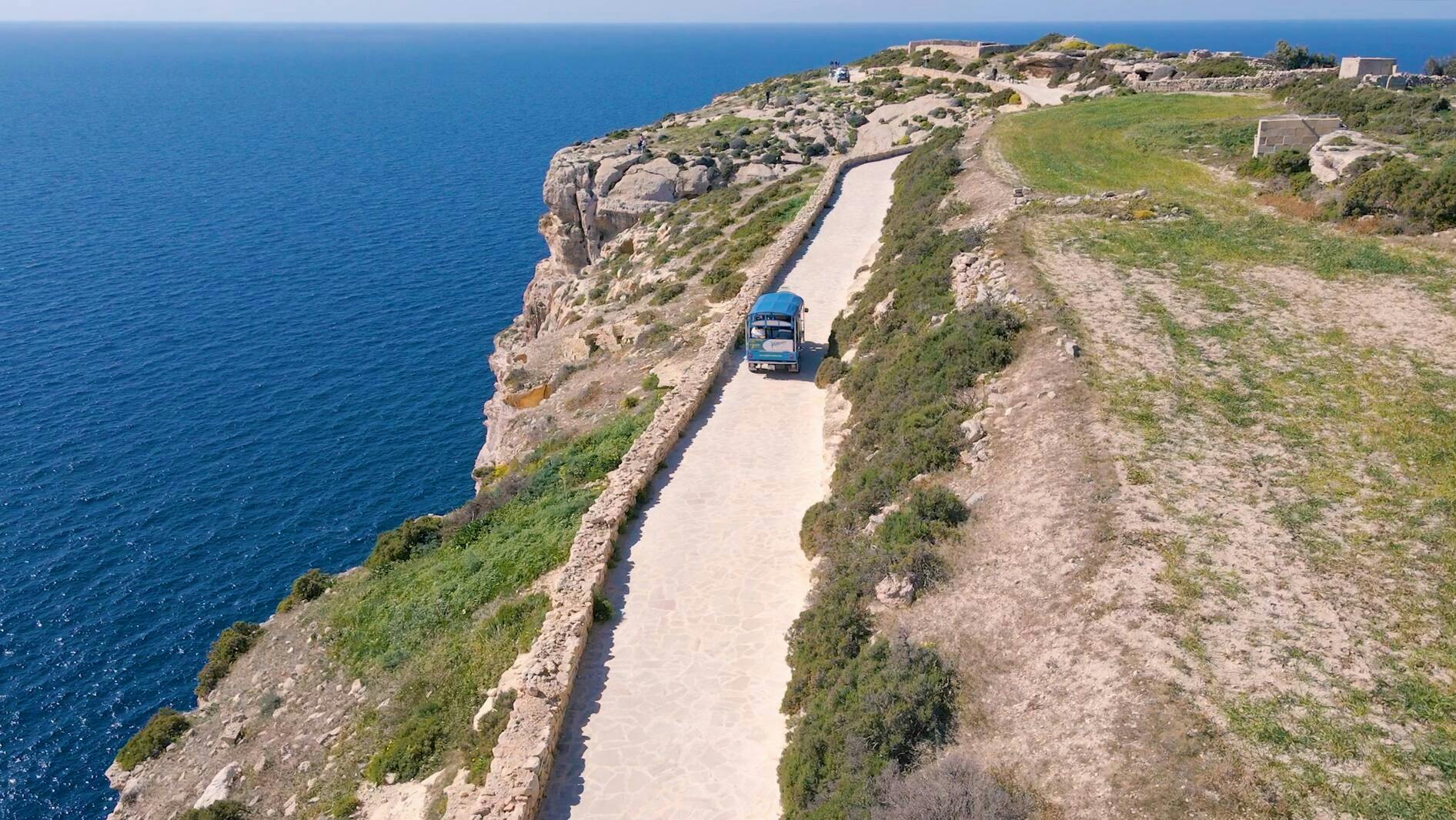 Gozo Tuk-Tuk & Comino Island Hopper Boat Tour