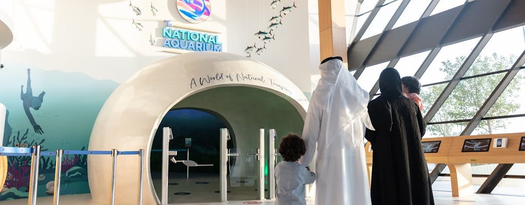 Billets d'entrée à l'aquarium national d'Abu Dhabi