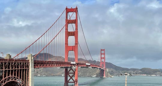 Höhepunkte von San Francisco sind eine selbstgeführte 3-stündige Fahrt