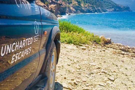 Utforska mer på Rhodos med en 4x4 – norra rutten