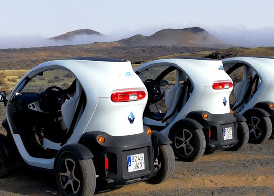 Southern Lanzarote Electric Car Tour with Wine Tasting