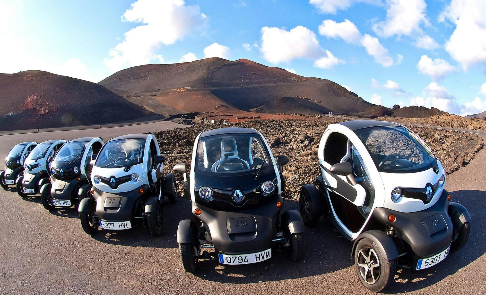 Timanfaya Twizy Electric Car Tour