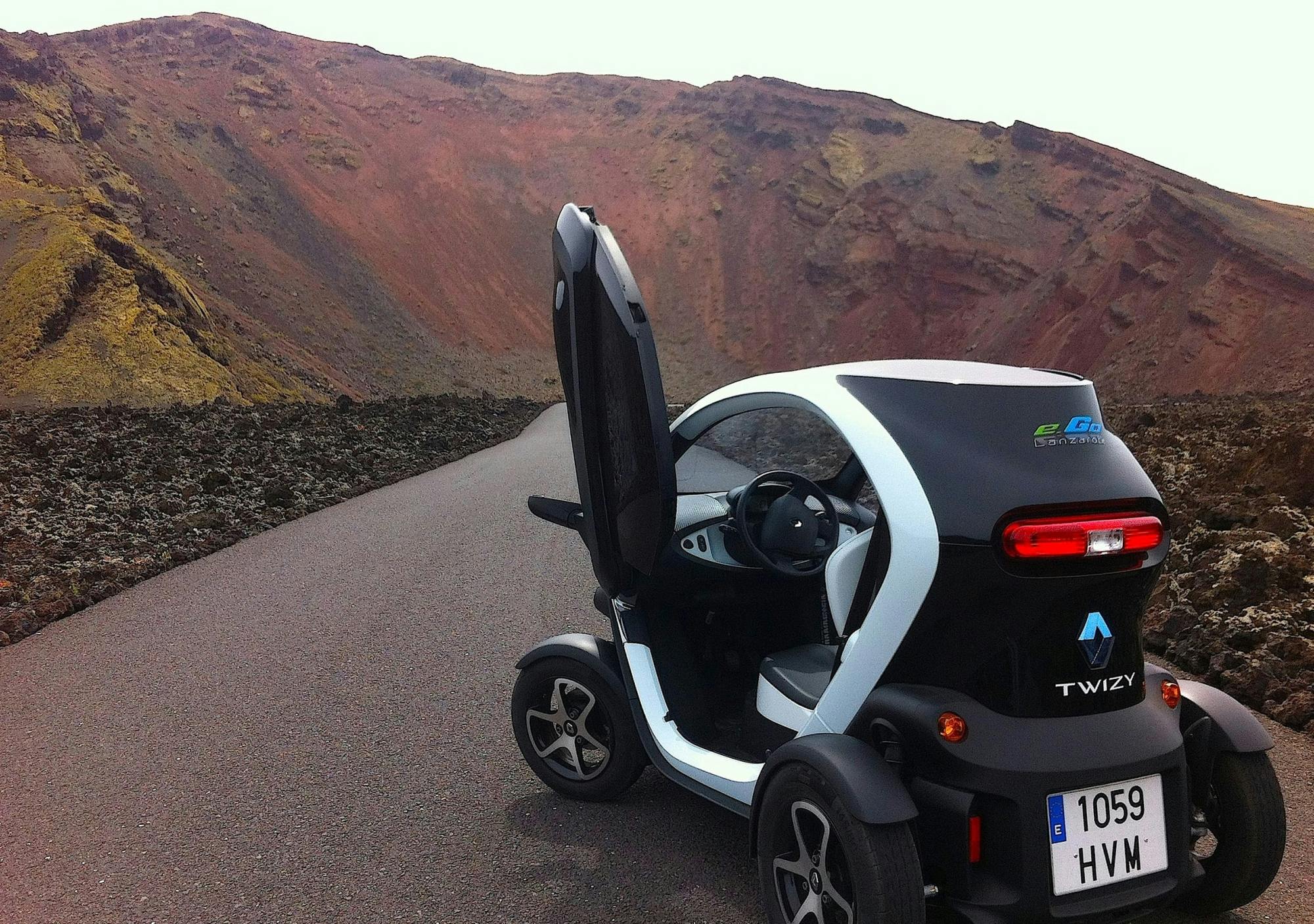 Timanfaya Twizy Electric Car Tour