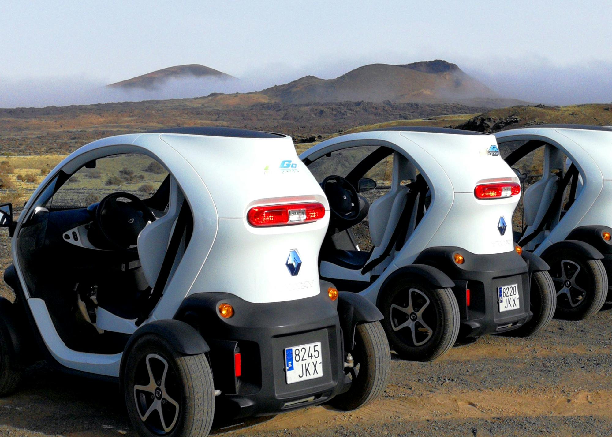 Timanfaya Twizy Electric Car Tour