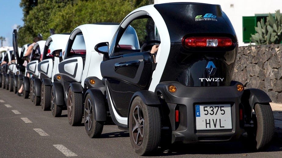 Timanfaya Twizy Electric Car Tour