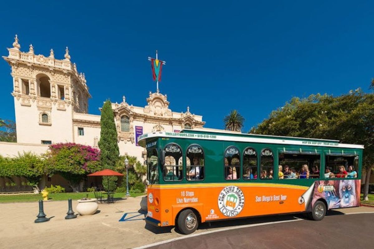 Tramrondritten door de oude binnenstad van San Diego