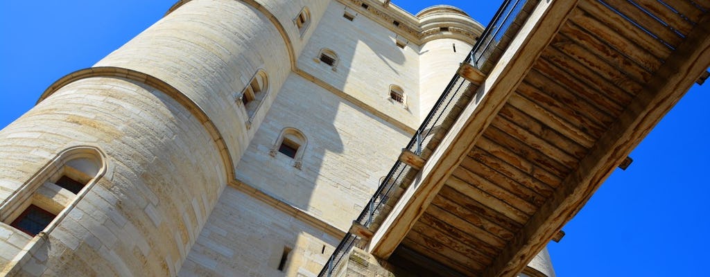 Boleto de entrada al Chateau de Vincennes con recorrido de audio en la aplicación móvil