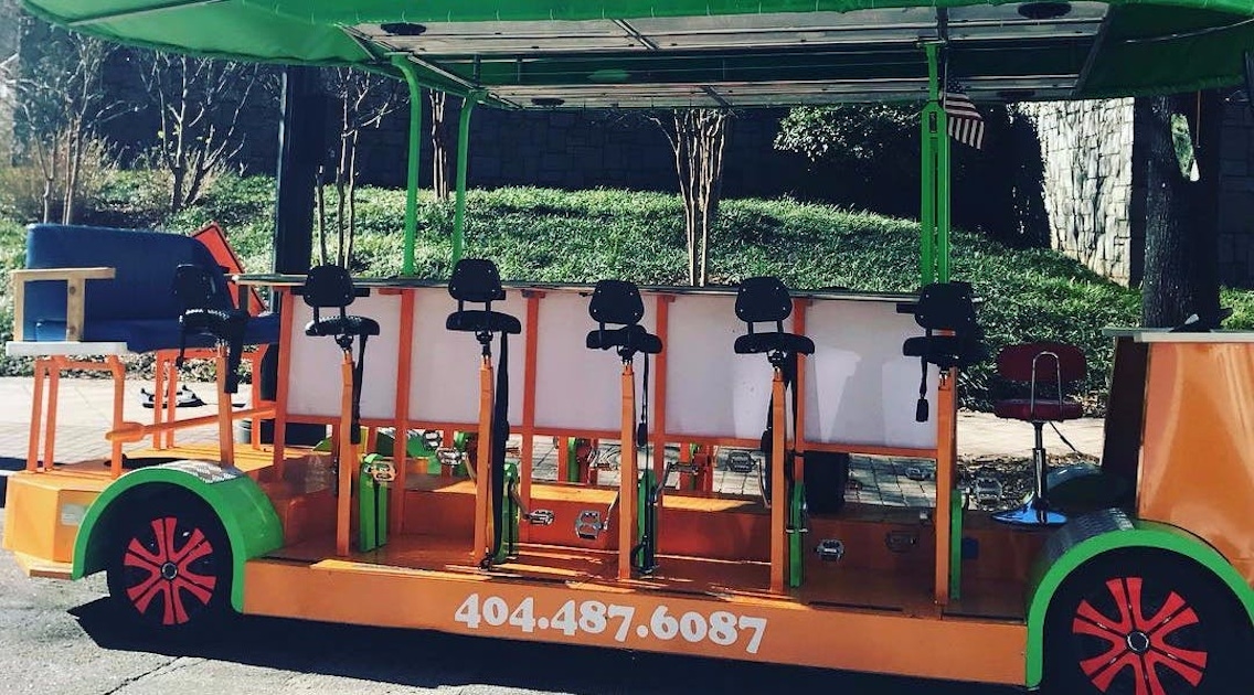 Brunch pedal tour through historic Atlanta musement