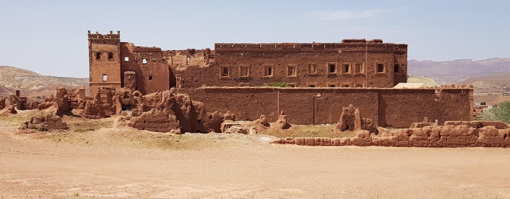 Tour privato di 8 giorni dell'Atlante, del Sahara e altro dall'aeroporto di Marrakech