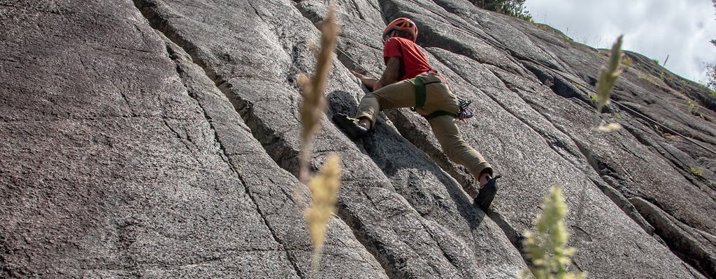 Guided introduction to climbing in Squamish or Whistler