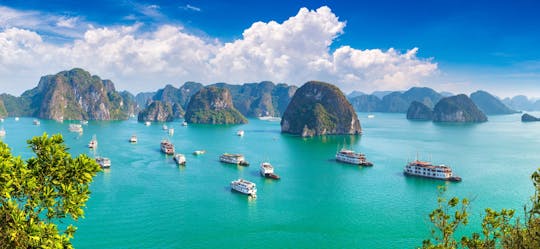 Excursión de día completo a la bahía de Halong desde Hanoi