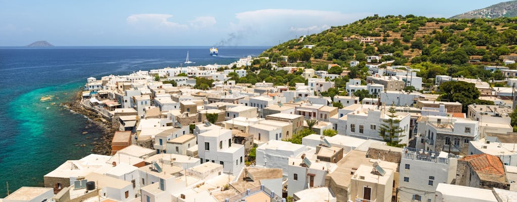 Cruise naar het vulkanische eiland Nissyros vanuit Kos