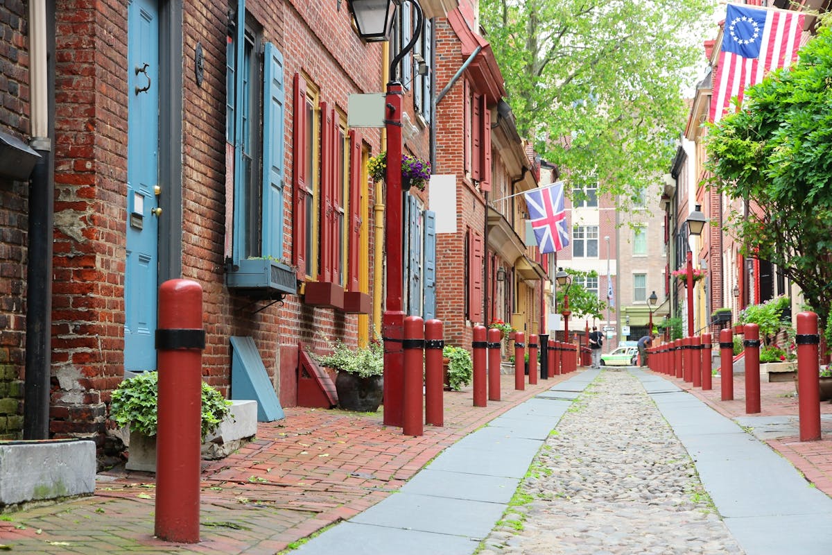 Historische Philadelphia GPS audiotourgids