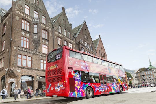 Visite en bus à arrêts multiples City Sightseeing de Bergen